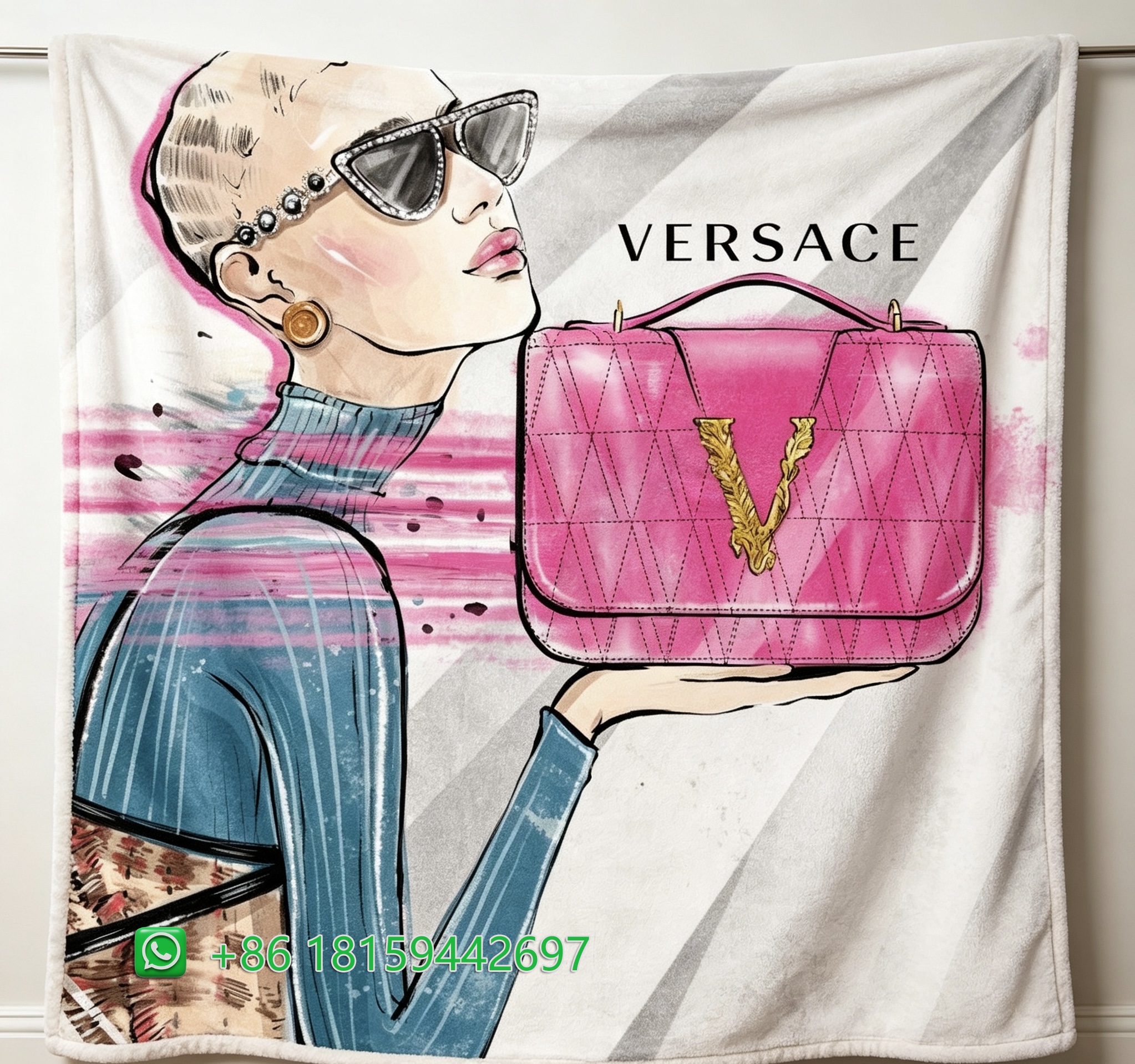 Versace Throw Blankets